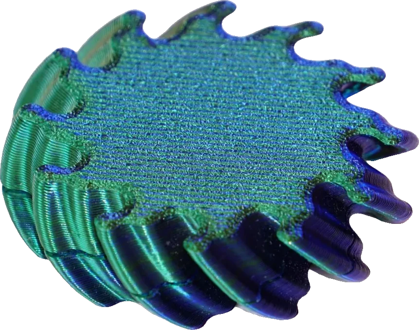 Spinning Pebble